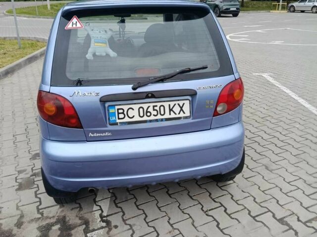 Синий Дэу Матиз, объемом двигателя 8 л и пробегом 164 тыс. км за 2000 $, фото 1 на Automoto.ua