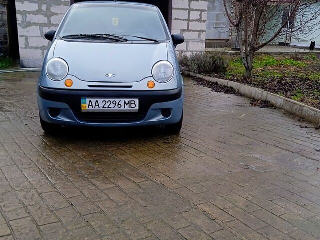 Синий Дэу Матиз, объемом двигателя 0.8 л и пробегом 120 тыс. км за 2200 $, фото 1 на Automoto.ua