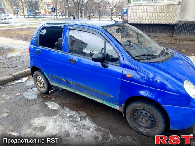 Синий Дэу Матиз, объемом двигателя 0.9 л и пробегом 0 тыс. км за 1400 $, фото 1 на Automoto.ua