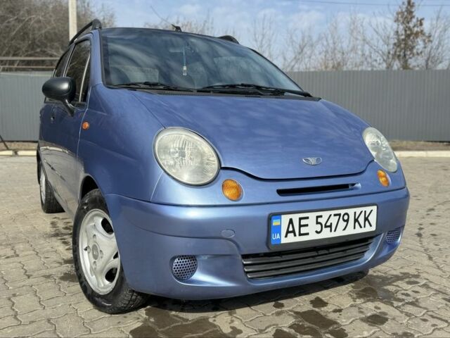 Синій Деу Матіз, об'ємом двигуна 0.8 л та пробігом 159 тис. км за 3350 $, фото 1 на Automoto.ua