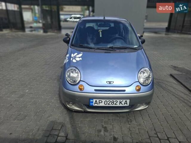 Синий Дэу Матиз, объемом двигателя 1 л и пробегом 149 тыс. км за 1900 $, фото 1 на Automoto.ua