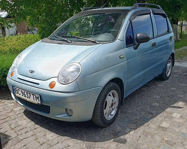 Синий Дэу Матиз, объемом двигателя 0.8 л и пробегом 93 тыс. км за 1450 $, фото 1 на Automoto.ua