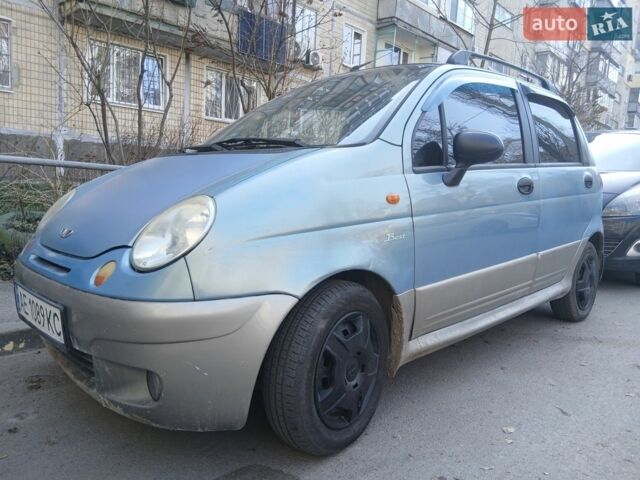 Синій Деу Матіз, об'ємом двигуна 1 л та пробігом 180 тис. км за 2200 $, фото 1 на Automoto.ua