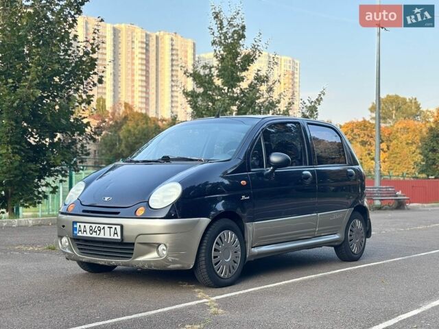 Синій Деу Матіз, об'ємом двигуна 1 л та пробігом 131 тис. км за 1150 $, фото 1 на Automoto.ua