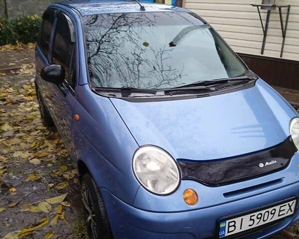 Синій Деу Матіз, об'ємом двигуна 0.8 л та пробігом 137 тис. км за 2100 $, фото 1 на Automoto.ua