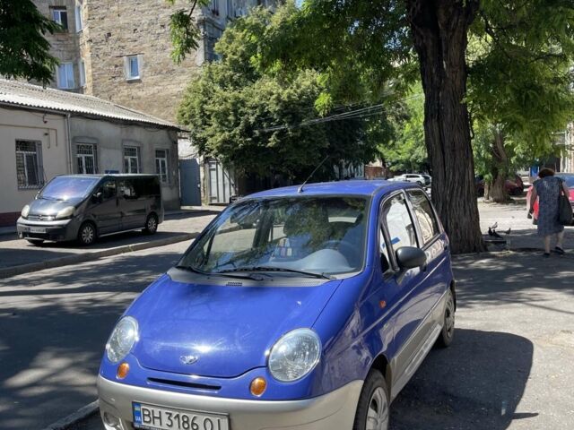 Синий Дэу Матиз, объемом двигателя 1 л и пробегом 45 тыс. км за 3150 $, фото 1 на Automoto.ua