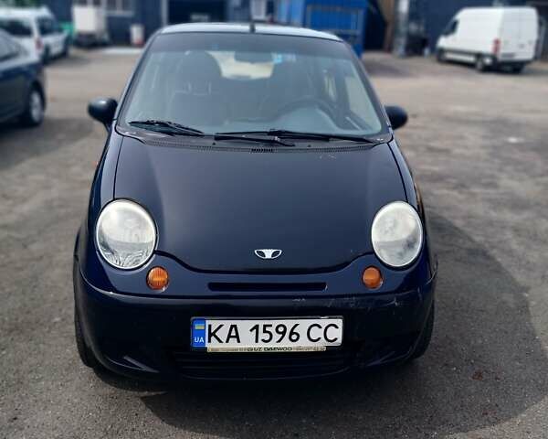Синий Дэу Матиз, объемом двигателя 0.8 л и пробегом 126 тыс. км за 1700 $, фото 1 на Automoto.ua
