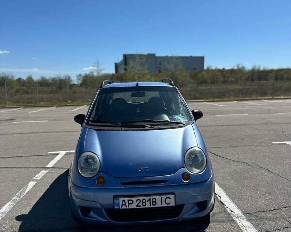 Синий Дэу Матиз, объемом двигателя 0.8 л и пробегом 116 тыс. км за 2700 $, фото 1 на Automoto.ua