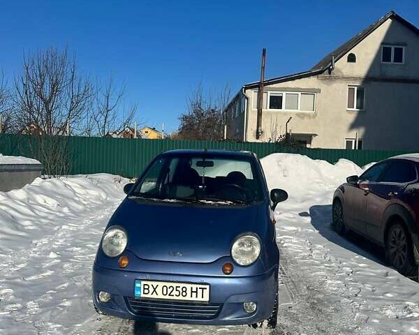 Синій Деу Матіз, об'ємом двигуна 0.8 л та пробігом 198 тис. км за 2299 $, фото 1 на Automoto.ua