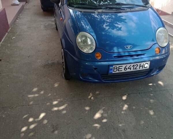 Синій Деу Матіз, об'ємом двигуна 0.8 л та пробігом 109 тис. км за 3500 $, фото 1 на Automoto.ua
