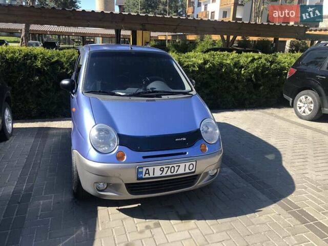 Синий Дэу Матиз, объемом двигателя 1 л и пробегом 95 тыс. км за 2850 $, фото 1 на Automoto.ua