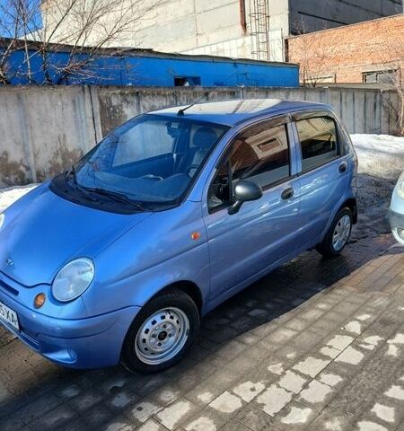 Синій Деу Матіз, об'ємом двигуна 0.8 л та пробігом 105 тис. км за 1700 $, фото 1 на Automoto.ua