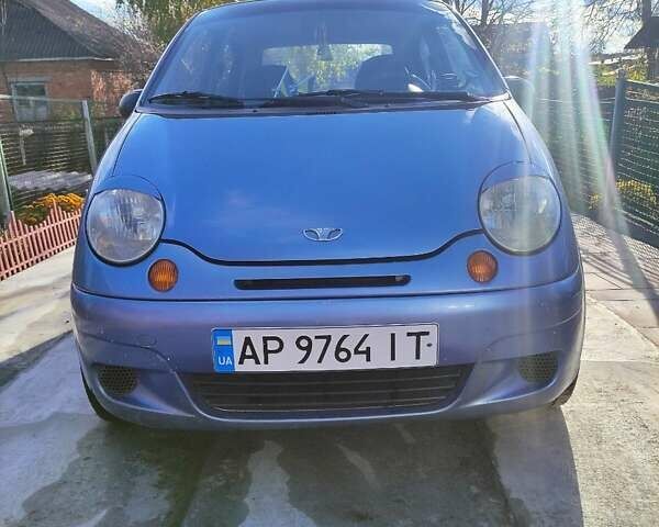 Синій Деу Матіз, об'ємом двигуна 0.8 л та пробігом 192 тис. км за 2100 $, фото 1 на Automoto.ua