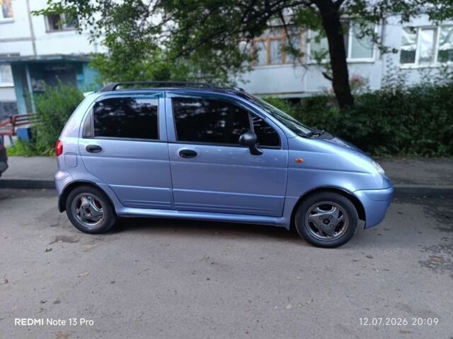 Синий Дэу Матиз, объемом двигателя 1 л и пробегом 131 тыс. км за 1748 $, фото 1 на Automoto.ua