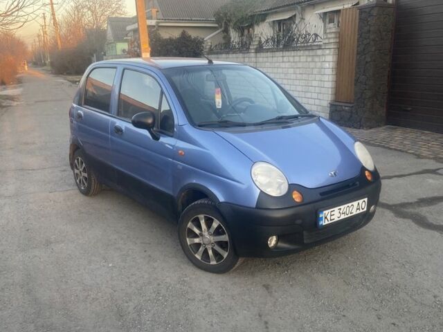 Синий Дэу Матиз, объемом двигателя 0.8 л и пробегом 148 тыс. км за 2500 $, фото 1 на Automoto.ua