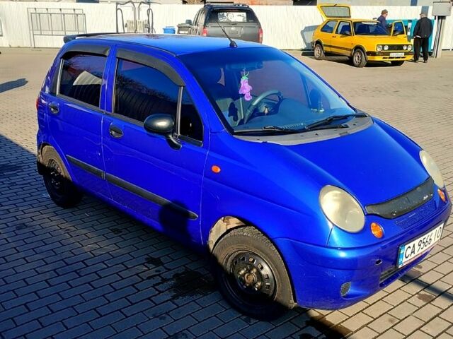 Синій Деу Матіз, об'ємом двигуна 0.8 л та пробігом 121 тис. км за 2250 $, фото 1 на Automoto.ua