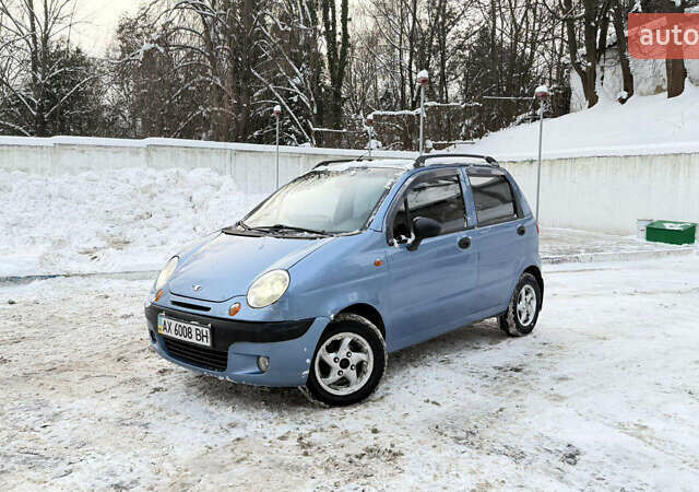 Синій Деу Матіз, об'ємом двигуна 0.8 л та пробігом 57 тис. км за 2200 $, фото 1 на Automoto.ua