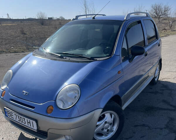 Синій Деу Матіз, об'ємом двигуна 1 л та пробігом 145 тис. км за 2700 $, фото 1 на Automoto.ua