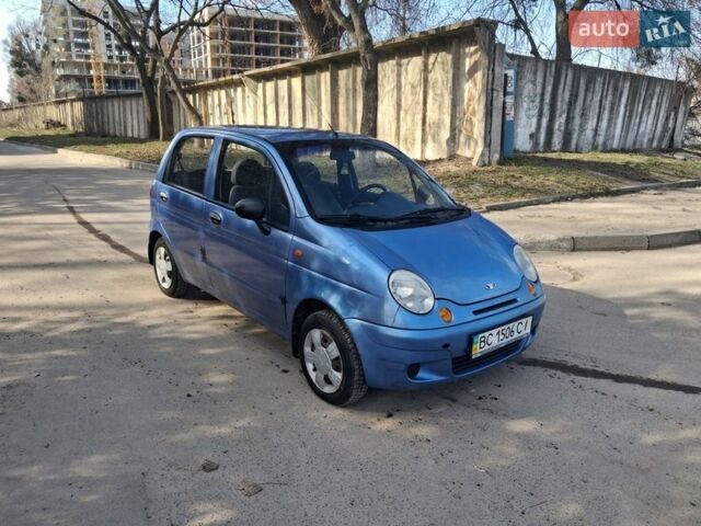Синий Дэу Матиз, объемом двигателя 0.8 л и пробегом 137 тыс. км за 1699 $, фото 1 на Automoto.ua