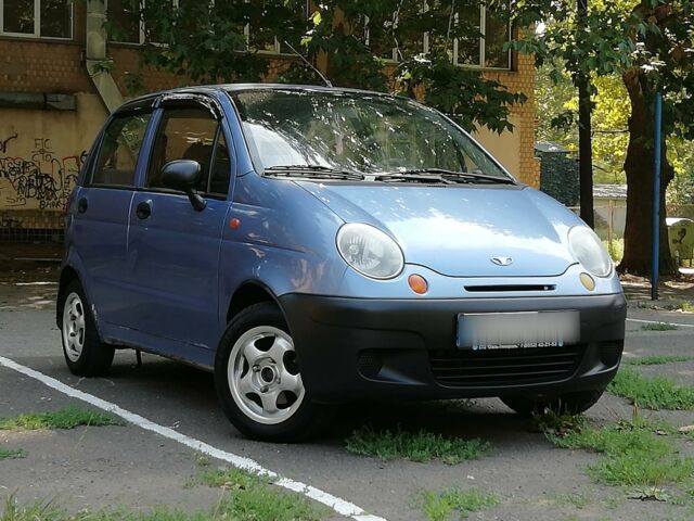 Синій Деу Матіз, об'ємом двигуна 0.8 л та пробігом 200 тис. км за 2300 $, фото 1 на Automoto.ua