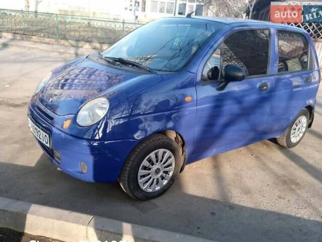 Синий Дэу Матиз, объемом двигателя 0.8 л и пробегом 81 тыс. км за 2700 $, фото 1 на Automoto.ua