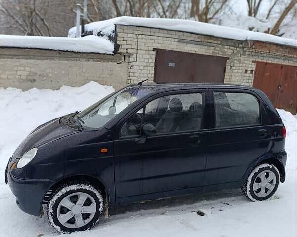 Синій Деу Матіз, об'ємом двигуна 0.8 л та пробігом 167 тис. км за 1400 $, фото 1 на Automoto.ua