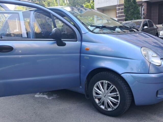 Синий Дэу Матиз, объемом двигателя 0.8 л и пробегом 84 тыс. км за 2380 $, фото 1 на Automoto.ua