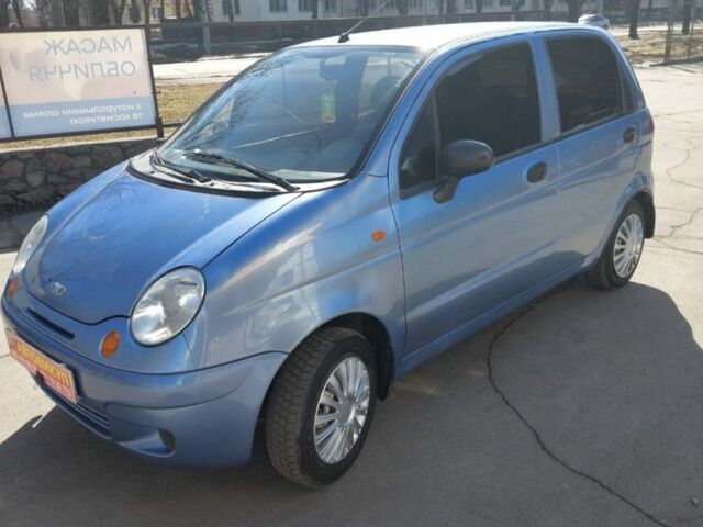 Синий Дэу Матиз, объемом двигателя 0 л и пробегом 90 тыс. км за 2400 $, фото 1 на Automoto.ua