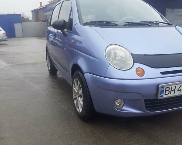 Синий Дэу Матиз, объемом двигателя 0.8 л и пробегом 167 тыс. км за 2650 $, фото 1 на Automoto.ua