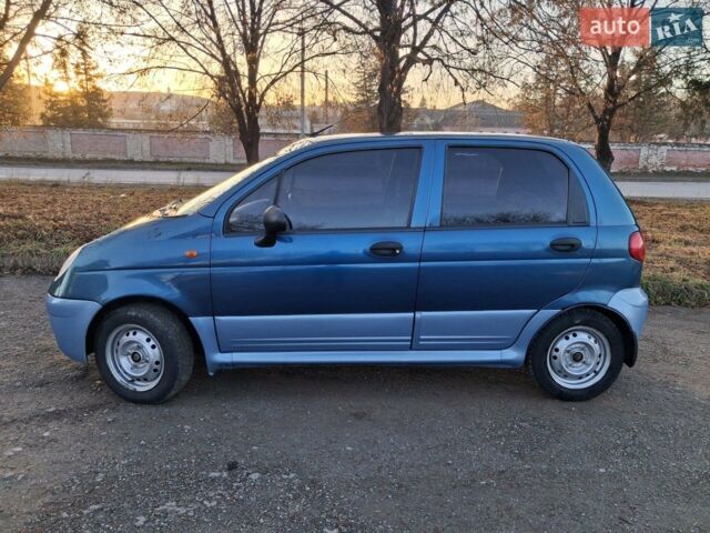 Синий Дэу Матиз, объемом двигателя 1 л и пробегом 173 тыс. км за 2100 $, фото 1 на Automoto.ua