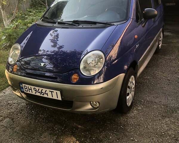 Синий Дэу Матиз, объемом двигателя 1 л и пробегом 140 тыс. км за 2500 $, фото 1 на Automoto.ua
