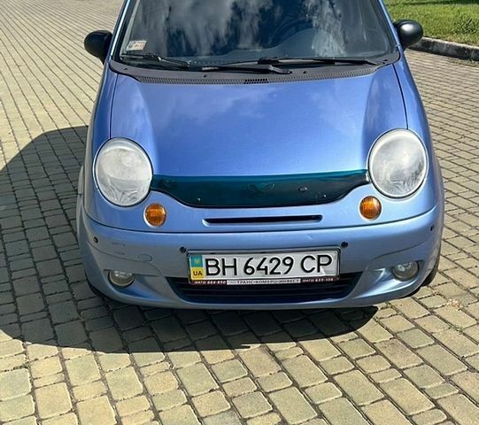 Синий Дэу Матиз, объемом двигателя 0.8 л и пробегом 110 тыс. км за 2800 $, фото 1 на Automoto.ua