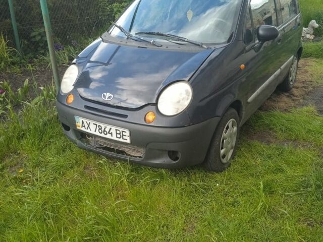 Синій Деу Матіз, об'ємом двигуна 0 л та пробігом 150 тис. км за 1050 $, фото 1 на Automoto.ua