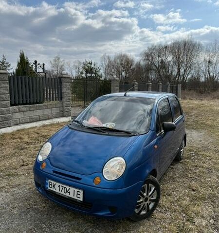 Синій Деу Матіз, об'ємом двигуна 0.8 л та пробігом 131 тис. км за 1650 $, фото 1 на Automoto.ua