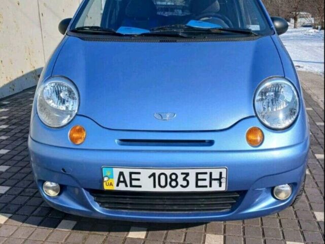 Синий Дэу Матиз, объемом двигателя 0.8 л и пробегом 60 тыс. км за 4000 $, фото 1 на Automoto.ua