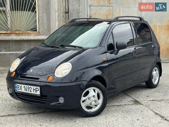 Синий Дэу Матиз, объемом двигателя 0.8 л и пробегом 87 тыс. км за 1750 $, фото 1 на Automoto.ua