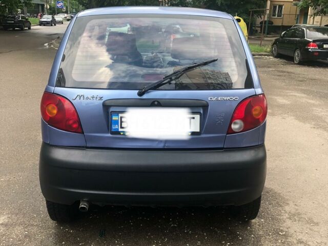Синій Деу Матіз, об'ємом двигуна 8 л та пробігом 145 тис. км за 3400 $, фото 1 на Automoto.ua
