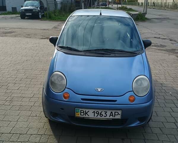 Синий Дэу Матиз, объемом двигателя 0 л и пробегом 82 тыс. км за 3200 $, фото 1 на Automoto.ua
