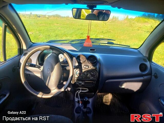 Синий Дэу Матиз, объемом двигателя 0.8 л и пробегом 170 тыс. км за 1650 $, фото 1 на Automoto.ua