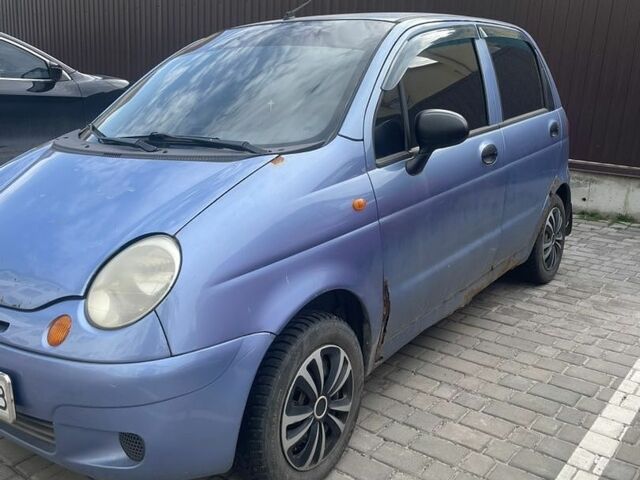 Синій Деу Матіз, об'ємом двигуна 0.8 л та пробігом 150 тис. км за 1000 $, фото 1 на Automoto.ua