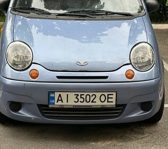Синий Дэу Матиз, объемом двигателя 0.8 л и пробегом 145 тыс. км за 1000 $, фото 1 на Automoto.ua