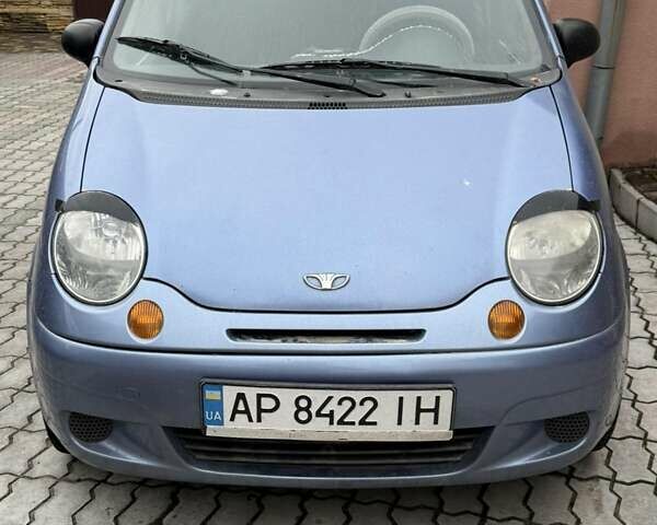 Синий Дэу Матиз, объемом двигателя 0.8 л и пробегом 71 тыс. км за 1500 $, фото 1 на Automoto.ua