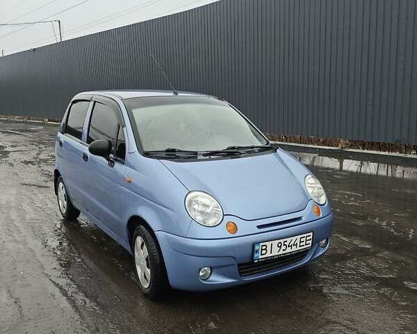 Синій Деу Матіз, об'ємом двигуна 1 л та пробігом 150 тис. км за 2050 $, фото 1 на Automoto.ua