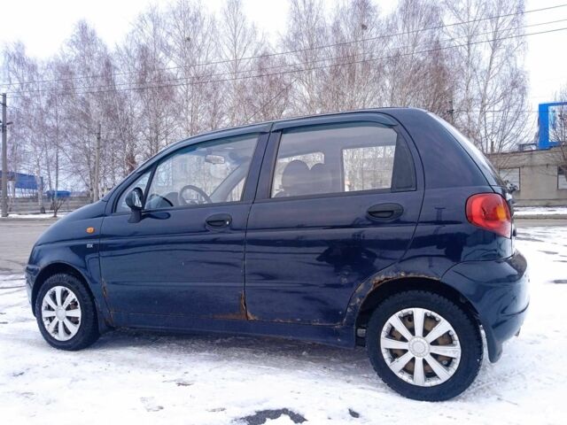 Синій Деу Матіз, об'ємом двигуна 0.8 л та пробігом 101 тис. км за 2800 $, фото 1 на Automoto.ua