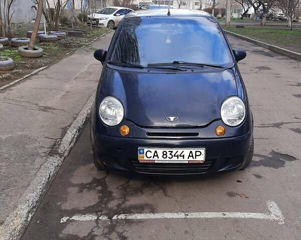 Синий Дэу Матиз, объемом двигателя 0.8 л и пробегом 61 тыс. км за 2499 $, фото 1 на Automoto.ua