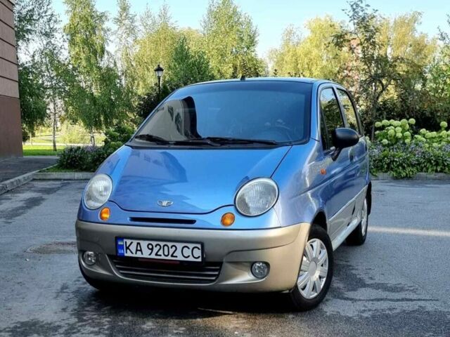 Синий Дэу Матиз, объемом двигателя 1 л и пробегом 170 тыс. км за 2000 $, фото 1 на Automoto.ua
