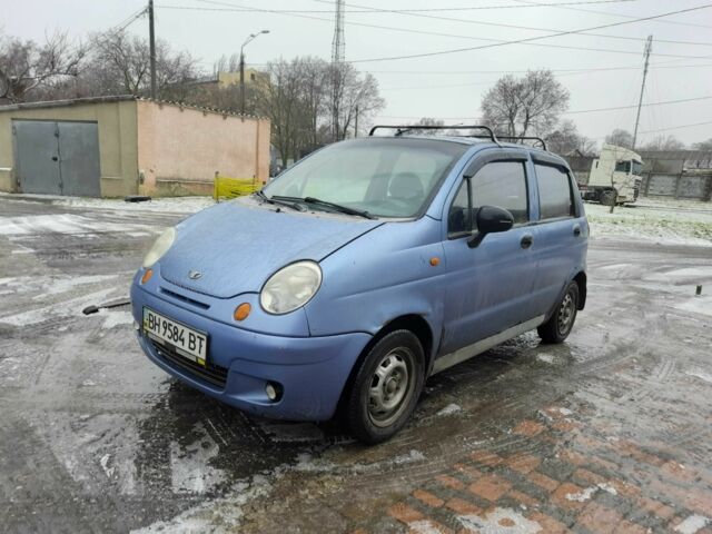Синій Деу Матіз, об'ємом двигуна 0.8 л та пробігом 250 тис. км за 1000 $, фото 1 на Automoto.ua