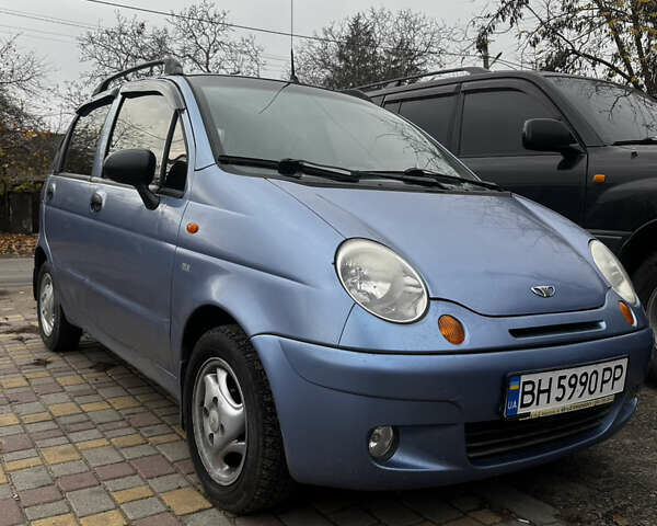 Синій Деу Матіз, об'ємом двигуна 0.8 л та пробігом 185 тис. км за 2300 $, фото 1 на Automoto.ua