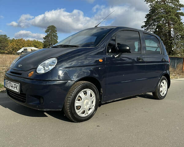 Синий Дэу Матиз, объемом двигателя 0.8 л и пробегом 84 тыс. км за 3500 $, фото 1 на Automoto.ua