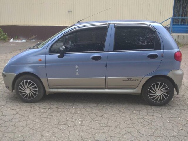 Синий Дэу Матиз, объемом двигателя 1 л и пробегом 120 тыс. км за 2500 $, фото 1 на Automoto.ua